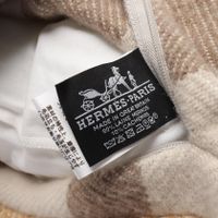【二手】Hermes 爱马仕 Avalon Piano 靠垫 BL/BK 羊毛靠垫 中性款 Used A