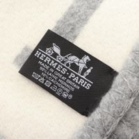 【สินค้ามือสอง】 เฮอร์มีส HERMES ผ้าห่ม Avalon III Wool Blanket Unisex สภาพ A