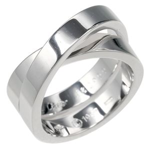 Cartier Paris ring, size 12, K18 white gold, approximately 15.84g, women's. [Pre-owned]