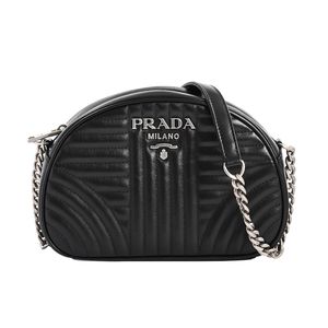 [二手] Prada Diagram 鏈條單肩包 1BH130