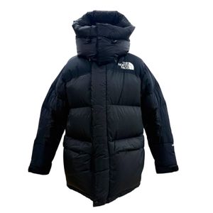 Excellent condition ▼ THE NORTH FACE ND92031 HIM DOWN PARKA GORE-TEX Logo Embroidery Hooded Double Zip Down Jacket Black XS Authentic Men's