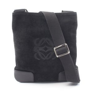 【중고】 LOEWE 숄더백 아나그램 스웨이드 레더 숄더백 여성용 Used B