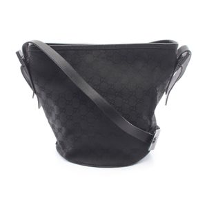 【중고】 Gucci 구찌 숄더백 GG 캔버스 106240 캔버스 레더 BAG 여성용 Used B