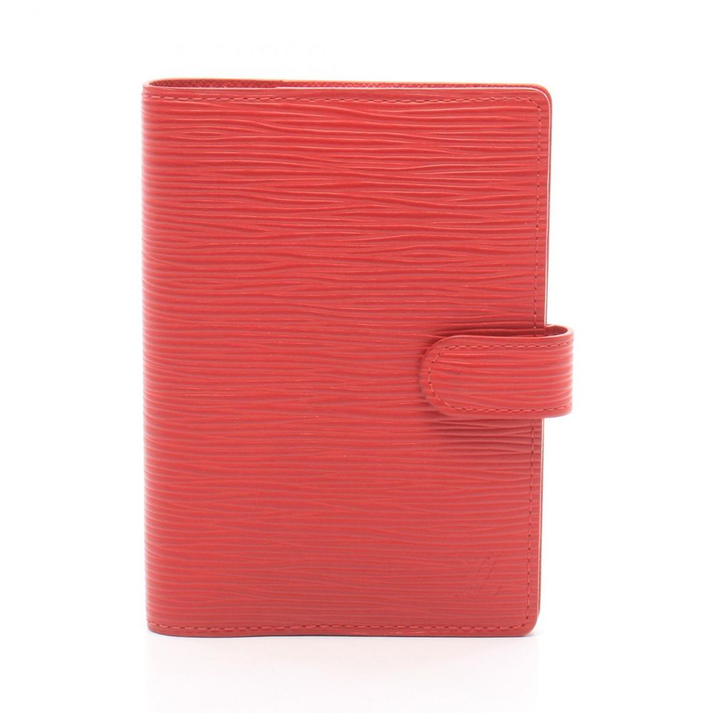 【中古】 ルイ・ヴィトン LOUIS VUITTON 手帳カバー アジェンダPM エピ カスティリアンレッド R20057 カスティリアンレッド レザー アジェンダPM レディース Used A