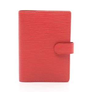 【中古】 ルイ・ヴィトン LOUIS VUITTON 手帳カバー アジェンダPM エピ カスティリアンレッド R20057 カスティリアンレッド レザー アジェンダPM レディース Used A