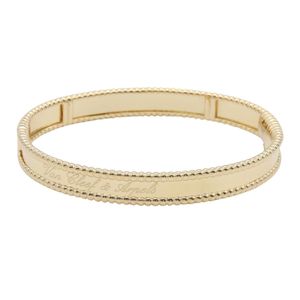 [Pre-owned] Van Cleef & Arpels Perlee Signature Bangle, Small, VCARP3K300, Wrist size 16.5cm, K18 (Yellow Gold) Perlee Signature Bangle, Small