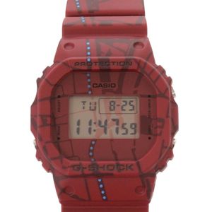 近全新 卡西歐G-SHOCK尋寶系列 DW-5600SBY-4JR 樹脂RED石英數位手錶 紅色 G-Shock 0750 [二手]CASIO