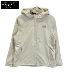 The North Face NJ2HQ82B Cream Nylon PRO SHIELD JACKET, Size M (Used)