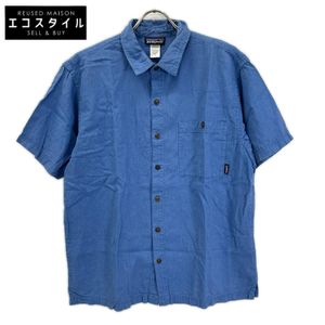 Patagonia 53136 Blue Migration Hemp Shirts Size M [Used]