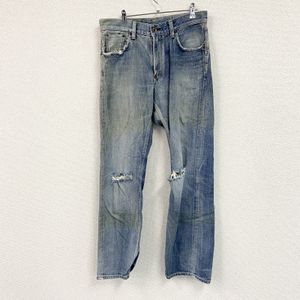 Levi's 514 denim pants/jeans, zip fly, indigo, size W34, vintage