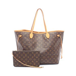 [중고] LOUIS VUITTON 토트백 네버풀 GM 모노그램 푸시아 M40991 PVC 코팅 캔버스 레더