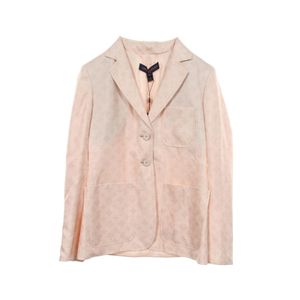 [Pre-owned] Louis Vuitton LOUIS VUITTON Tailored Jacket Monogram RW242WW KFV FRJA25 Silk Monogram Jacket Women's Unused