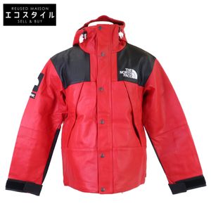 The North Face x Supreme [New/Domestic Authentic/18AW] NP61807I Leather Mountain Parka Lamb Leather Mountain Parka S/P [Used]