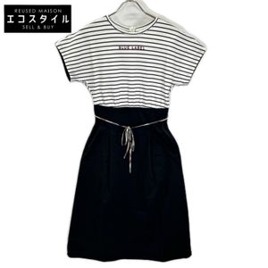 Blue Label Crestbridge 55J27-313-08 2024款 Border Light Stretch Jersey Combination Dress 36 [二手]