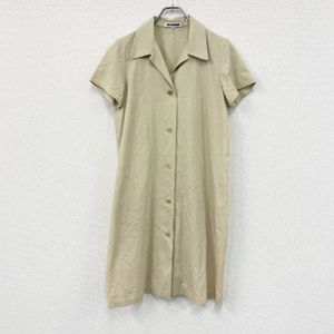 JIL SANDER SANDER 襯衫裙，米色，50 碼，古著。