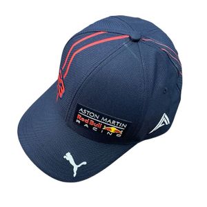 PUMA 6-panel baseball cap, navy blue, used.