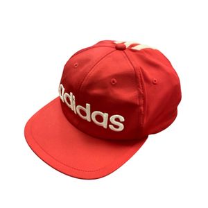 adidas 6-panel baseball cap, red , size F, used.
