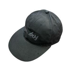 BAD BOY 6-Panel Denim Baseball Cap, Black, Vintage