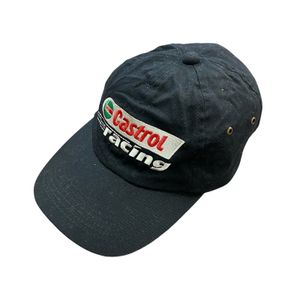 Castrol 6-Panel Racing Cap, Black, Size F, Used