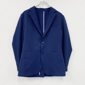 Callaway tailored jacket suit, navy blue, size L, used.
