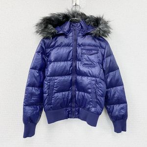 UNIQLO Down Collection Down Jacket Hoodie, Purple, Size S, Used
