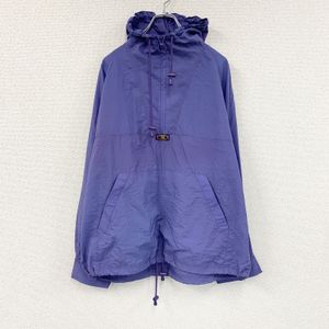GEMBONY nylon parka/jacket, purple, size L, used.