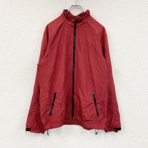 NIKE full-zip jacket, red , size XL, used.