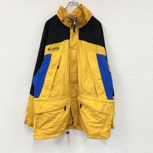 Columbia Mountain Parka, Yellow, Size XL, Used