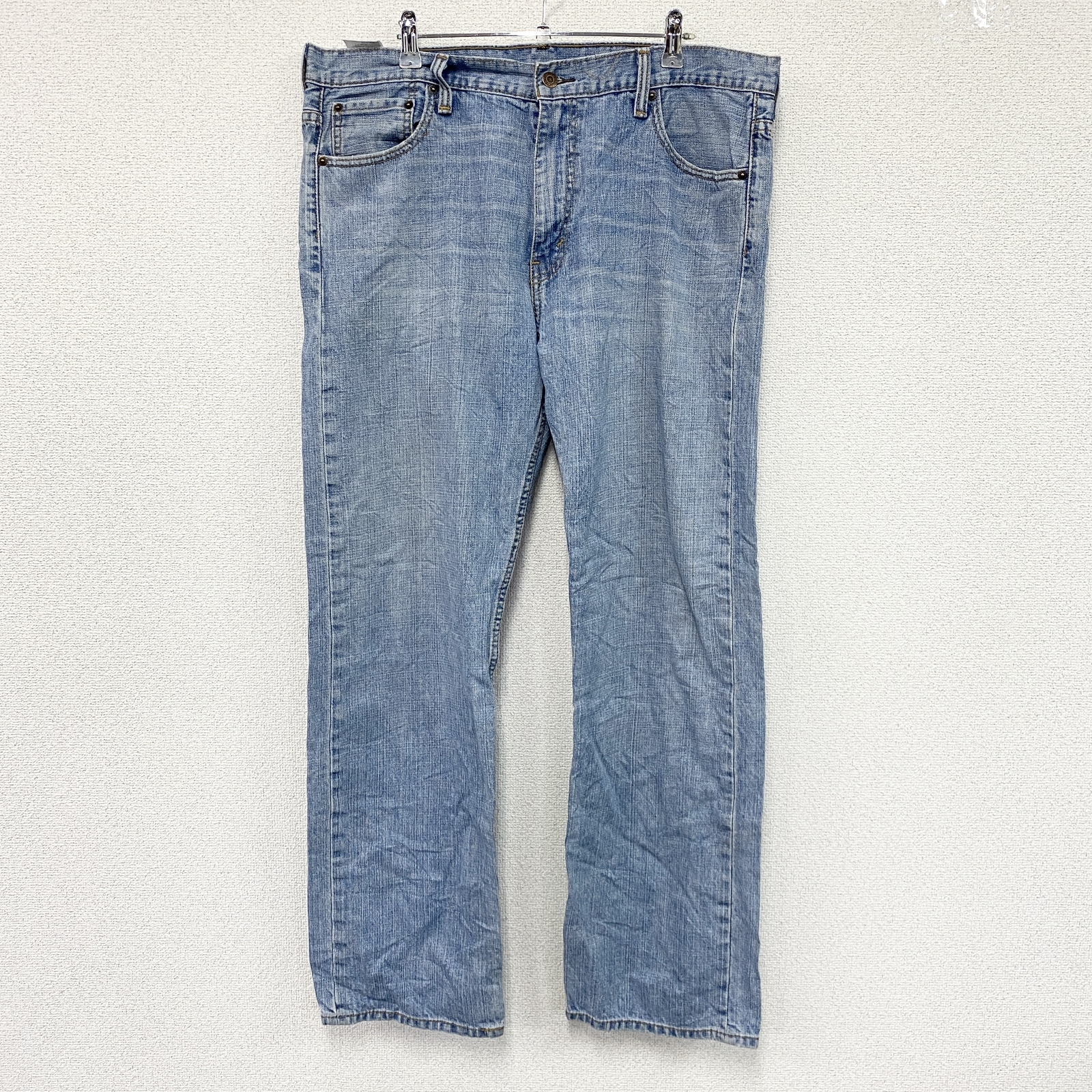 Levi's 514 denim pants/jeans, zip fly, indigo, size W34, vintage
