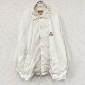 ANTIGUA Coach Jacket/Nylon Jacket, White, Size XL, Used