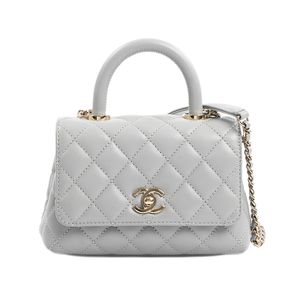 [Used] Chanel top Handle Mini Flap Bag AS2215