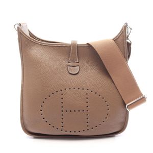 【중고】 Hermes 에르메스 숄더백 에블린 3 트로와 PM 에토프 가죽 에블린3PM 에토프 여성용 Used A