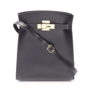 [중고] Hermes 에르메스 숄더백 켈리 스포츠 MM 블랙 카프스킨(소가죽) 켈리 스포츠 MM 블랙 여성용 Used B