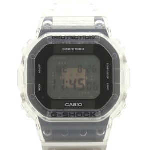 全新未使用 CasioG G-SHOCK 40週年限量版淨CLEAR Remix DWE-5640RX-7JR 樹脂黑色石英數位手錶 G-Shock 0744 [二手]CASIO