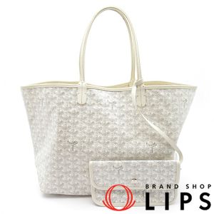 Goyard Saint Louis PM PVC/皮革女士手提包

白色 [二手]