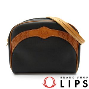 Dior Vintage Logo Shoulder Bag, Canvas/Leather, Women's Shoulder Bag

Black [Pre-owned]