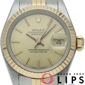 勞力士 Datejust 女士腕錶 69173(9) K18YG/SS，顏色，已翻新拋光，1986 年，成色極佳 [二手]