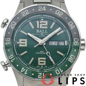 Ball Watch Lordmaster Marine GMT Watch 40mm
Green, Limited Edition of 1000 pieces worldwide, Road Master DG3030B-S2C- GR Titanium Men's Watch, Green, Polished, Excellent Condition [Used]