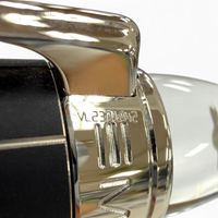 品相極佳 ▼MONTBLANCStarwalker 橡膠鋼筆，14K 金筆尖（M），白色星形飾面，啞光黑/銀色飾面，德國製造，男士款。