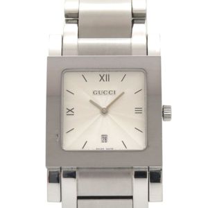 Gucci 7900M.1 方形石英錶 SS 銀色 1605 [二手] GUCCI