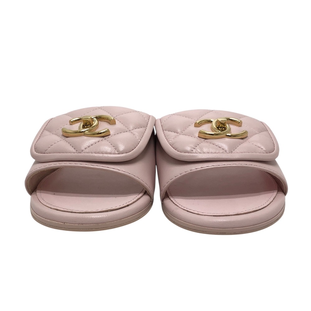 CHANEL ココマーク ターンロック サンダル | 日本二手精品 ｜ ドコデモ