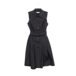 【二手】Prada PRADA 無袖黑色絲質洋裝（女款）