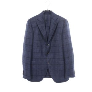[Used] LARDINI Tailored Jacket, Check Pattern, JS0526AQ, Wool Jacket, Men's, Used B