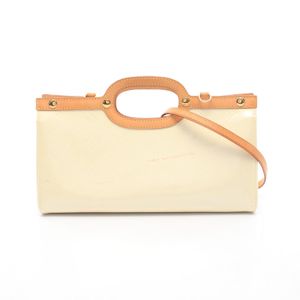 【二手】LOUIS VUITTON)羅克斯伯里大道 (Roxbury Drive) 2WAY 手提包 M91374 珍珠皮革 女士二手 B