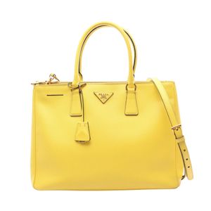 [중고] Prada PRADA 토트백 SAFFIANO LUX 2WAY B1786T 옐로우 사피아노 레더 갤러리아 2way 토트백 여성용 Used B