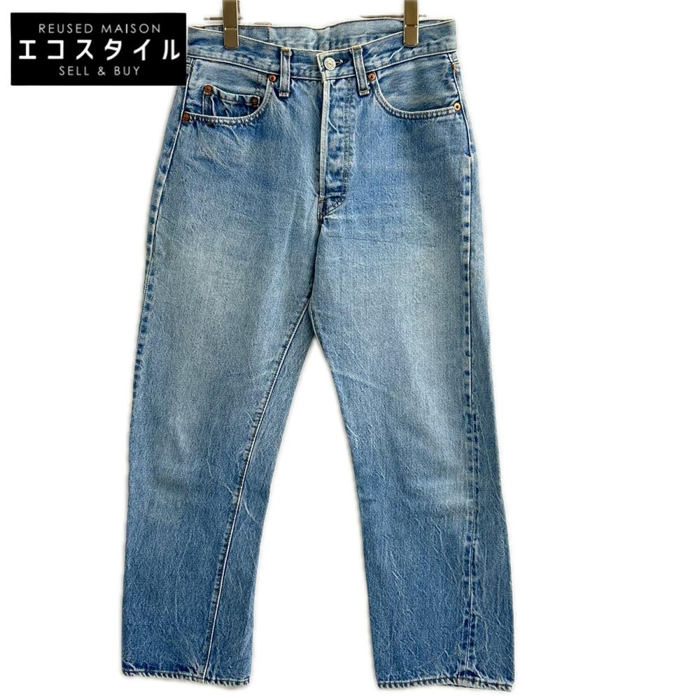 Levi's 501 66 Late Model Red Selvedge Blue Straight Denim Pants 30x30 [Used]