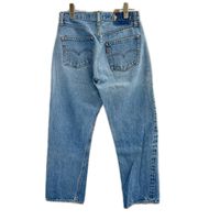 Levi's 501 66 Late Model Red Selvedge Blue Straight Denim Pants 30x30 [Used]