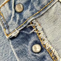 Levi's 501 66 Late Model Red Selvedge Blue Straight Denim Pants 30x30 [Used]