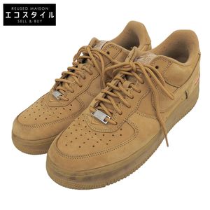 Nike Air Force 1 Low "Flax/Wheat" Sneakers, Men's Braun, Size 27.0cm, DN1555-200, Size 9 (US) [Used]