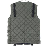 Moncler Genius 5 x Craig Green Hines logo silhouette tag quilted down jacket, size 3 [Used]